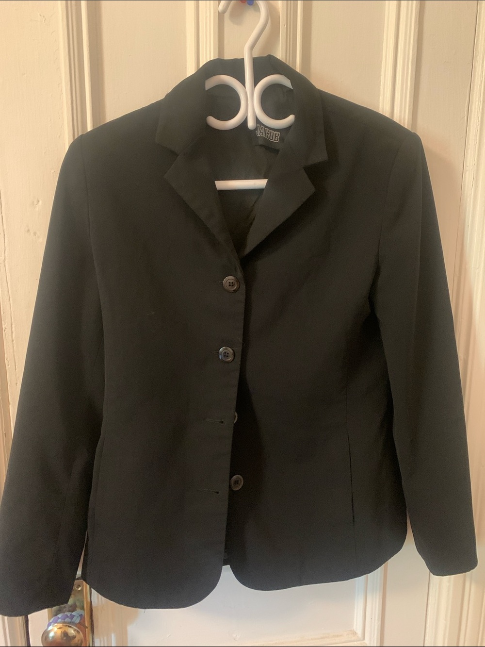 Classic Black Jacob Women's Blazer Jacket